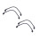 2 Pairs 60Cm Handbag Handles Diy Replacement Strap 4