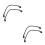 2 Pairs 60Cm Handbag Handles Diy Replacement Strap 6
