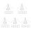 25Pièces Sacs Cadeaux Fête Filet Storage 4