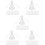 25Pièces Sacs Cadeaux Fête Filet Storage 10