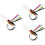 3Pcs Ribbon Book Marker Page Holder Decorative 9