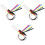 3Pcs Ribbon Book Marker Page Holder Decorative 6