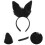 2Pcs Rabbit Ear Hair Clasp For Carnival Party 9