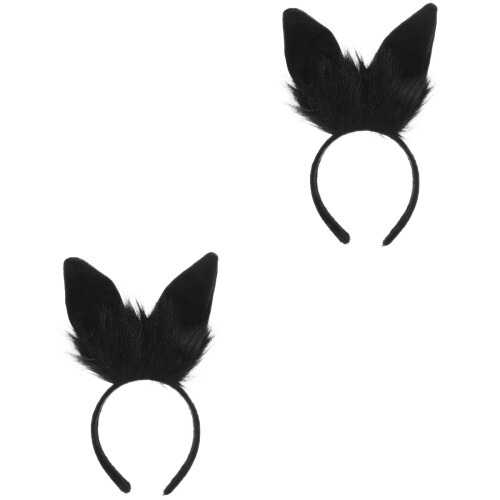 2Pcs Rabbit Ear Hair Clasp For Carnival Party 2