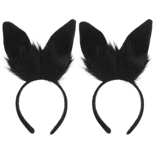 2Pcs Rabbit Ear Hair Clasp For Carnival Party 1