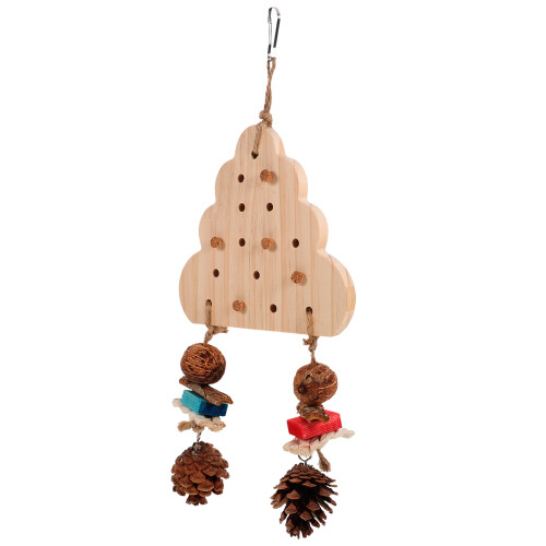 3Pcs Bird Chewing Toy For Parrot, Hanging Cage Accessory 1