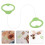 4Pcs Steel Wire Clay Cutter With Plastic Handle For Mud Cutting 11