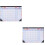 2 Pcs 2022 Wall Hanging Calendar Indoor Schedule Plan Note 6