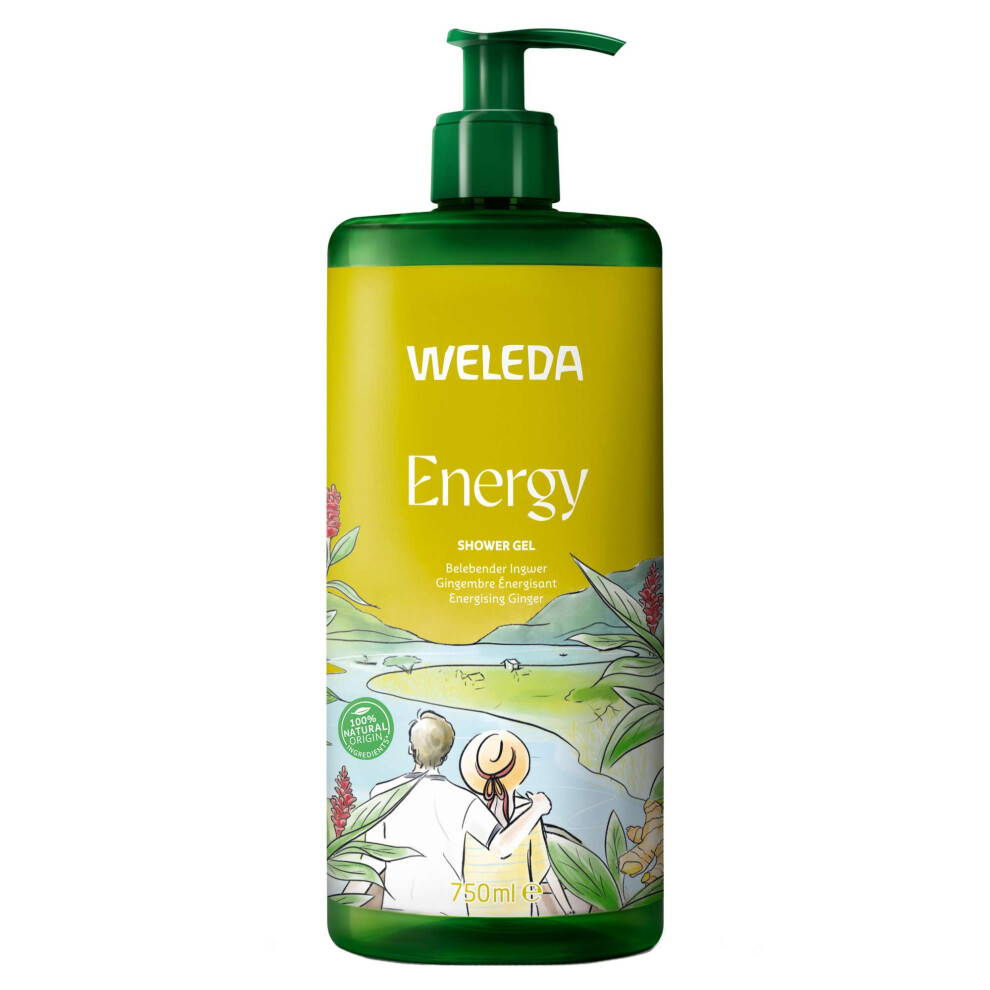 Weleda Body Care Energy Ginger Shower Gel 750Ml