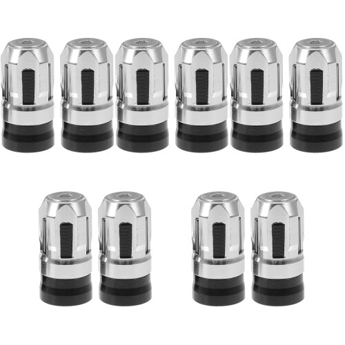 10 Pcs Tire Caps Tyre Valves Dust Caps Stem Covers 2