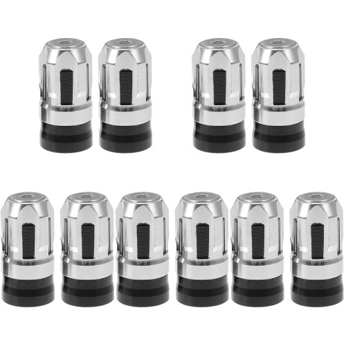 10 Pcs Tire Caps Tyre Valves Dust Caps Stem Covers 1