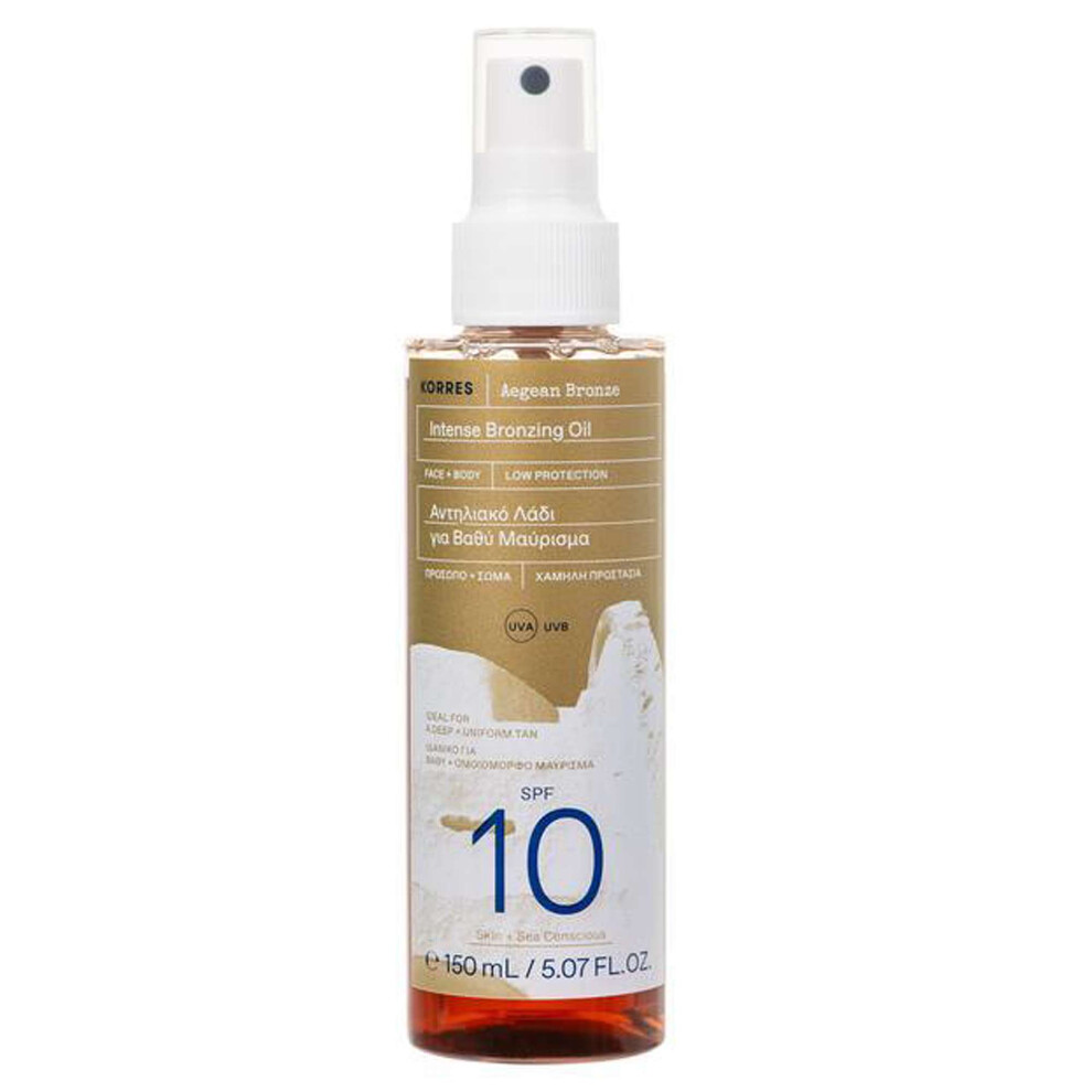 Korres Aegean Bronze Bronzing Oil SPF 10 - Clear - Image 9