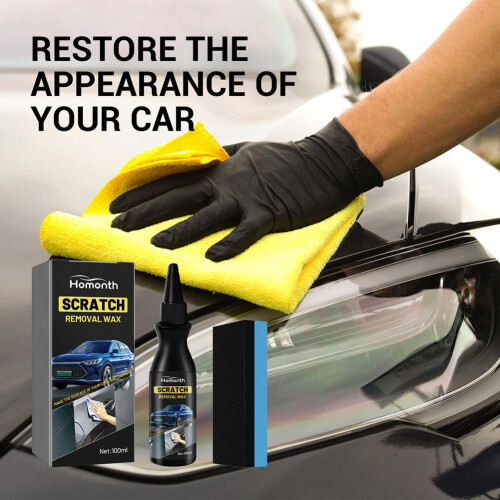 100ml Car Scratch Repair Paste With Sponge Applicator Polishing Wax For Deep Scratches 1