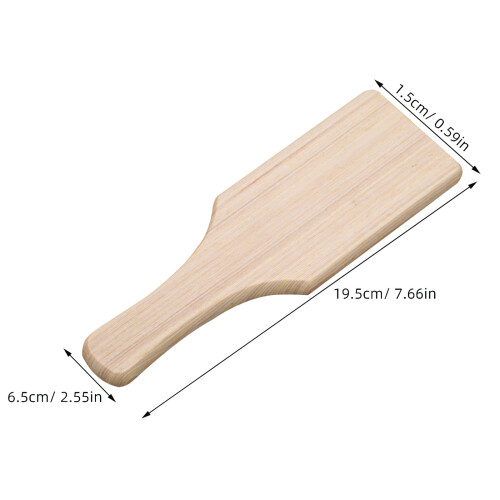 4Pcs Pottery Wooden Paddle Clay Tool For Modeling Smoothing 2