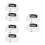 6 Pcs Digital LCD Pedometer Watch With Step Calorie Distance Tracker 9