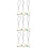 9 Pcs Decorative Garland Mobile Phone Pendant Short Style 8