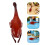 2Pcs Simulated Roast Pigeon Model For Restaurant Window Display 11