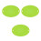 3Pcs Heat Resistant Silicone Trivet Mat Large Oval 8