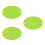 3Pcs Heat Resistant Silicone Trivet Mat Large Oval 4