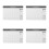 4Pcs Undated Habit Tracker Calendar Weekly Monthly Planner Journal 6