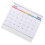 4Pcs Decorative Desktop Calendar Standing Household Calendar 3