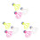 9 Pcs Windproof Portable Badminton Shuttlecocks For Outdoor Exercise 9