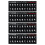 4Pcs Melodica Keyboard Pitch Stickers For Practice Black 9