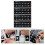 4Pcs Melodica Keyboard Pitch Stickers For Practice Black 7