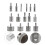 15Pcs 6-50Mm Diamond Coated Hole Saw Cutting Kit 3