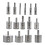 15Pcs 6-50Mm Diamond Coated Hole Saw Cutting Kit 1