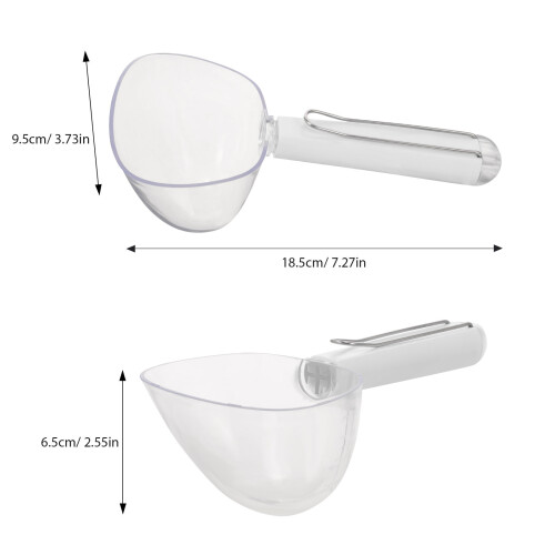 Dog Food Spoon Small Plastic Measuring Scoop 2