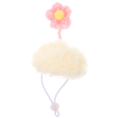 3Pcs Knitted Hat For Small Pets Hamster Snake Decorative