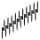 20Pcs Plastic Tent Stakes Windproof Ground Pegs For Camping 10