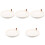 5Pcs Round Tray For Household, Bathroom, Tabletop Storage 5