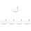 5Pcs Round Tray For Household, Bathroom, Tabletop Storage 7