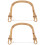 2Pcs Teapot Wood Handle Replacement Grips 7