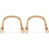 2Pcs Teapot Wood Handle Replacement Grips 4