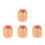 4 Pcs Mini Garbage Storage Bucket With Shake Lid 10