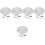 5 Sets Stainless Steel Oyster Storage And Serving Dish 6