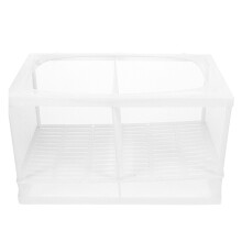 2Pcs Aquarium Net For Shrimps Fish Tank Divider Nursery Supply