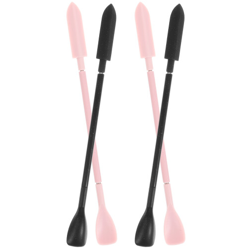 20 Pcs Mini Silicone Spatulas For Makeup And Kitchen Use