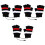 3 Pairs USB Heated Woolen Winter Half Finger Gloves 3