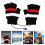 3 Pairs USB Heated Woolen Winter Half Finger Gloves 10