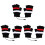 3 Pairs USB Heated Woolen Winter Half Finger Gloves 2