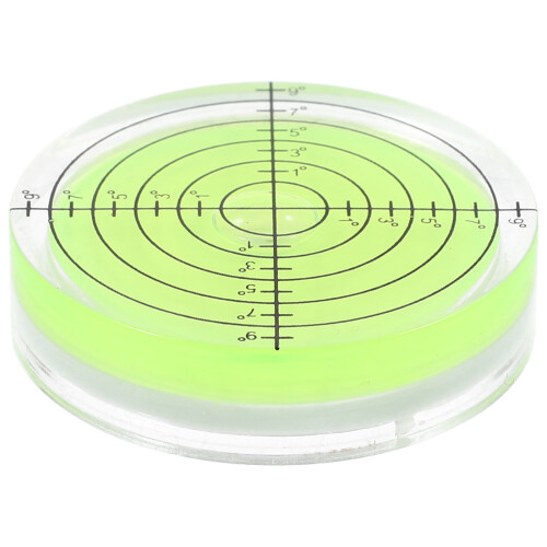 2Pcs Round Golf Ball Marker With Bubble Level For Putting Aid 2