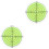 2Pcs Round Golf Ball Marker With Bubble Level For Putting Aid 5