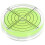2Pcs Round Golf Ball Marker With Bubble Level For Putting Aid 2