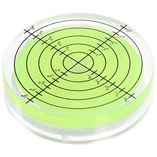 2Pcs Round Golf Ball Marker With Bubble Level For Putting Aid 1