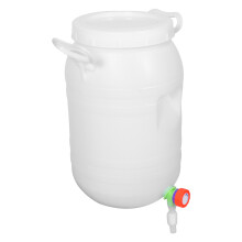 Composting Bucket With Lid And Faucet - 15kg Plastic Container