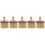 5Pcs Guitar String Cleaner With Wooden Handle Brush 11